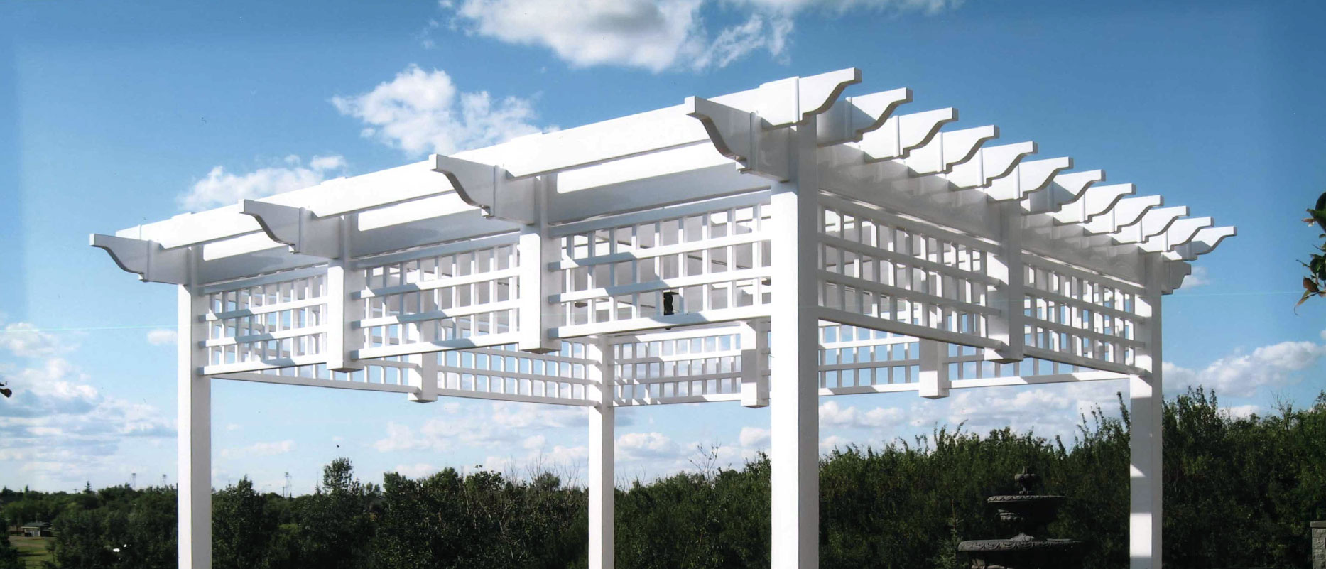 Vinyl Pergola