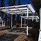 vinyl pergola
