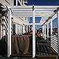 vinyl pergola