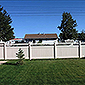 vinyl privacy fence picket accent