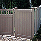 vinyl privacy fence picket accent