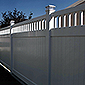 vinyl privacy fence picket accent