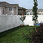 vinyl privacy fence