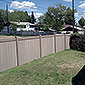 vinyl privacy fence