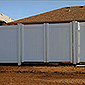 vinyl privacy fence