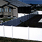 vinyl privacy fence