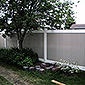 vinyl privacy fence