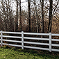 vinyl ranch fence