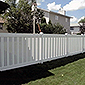 vinyl semi privacy fence