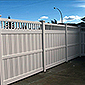 vinyl semi privacy fence