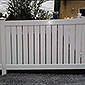 vinyl semi privacy fence